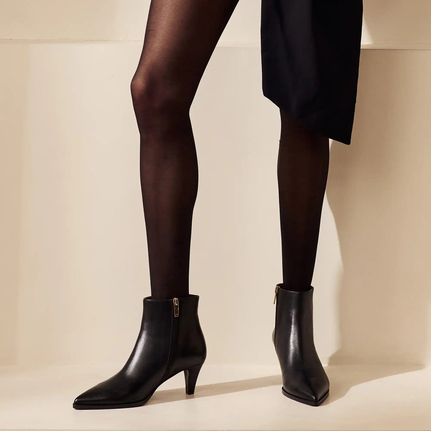 Vendôme Lola black calfskin leather boots -  - Isabel Bernard