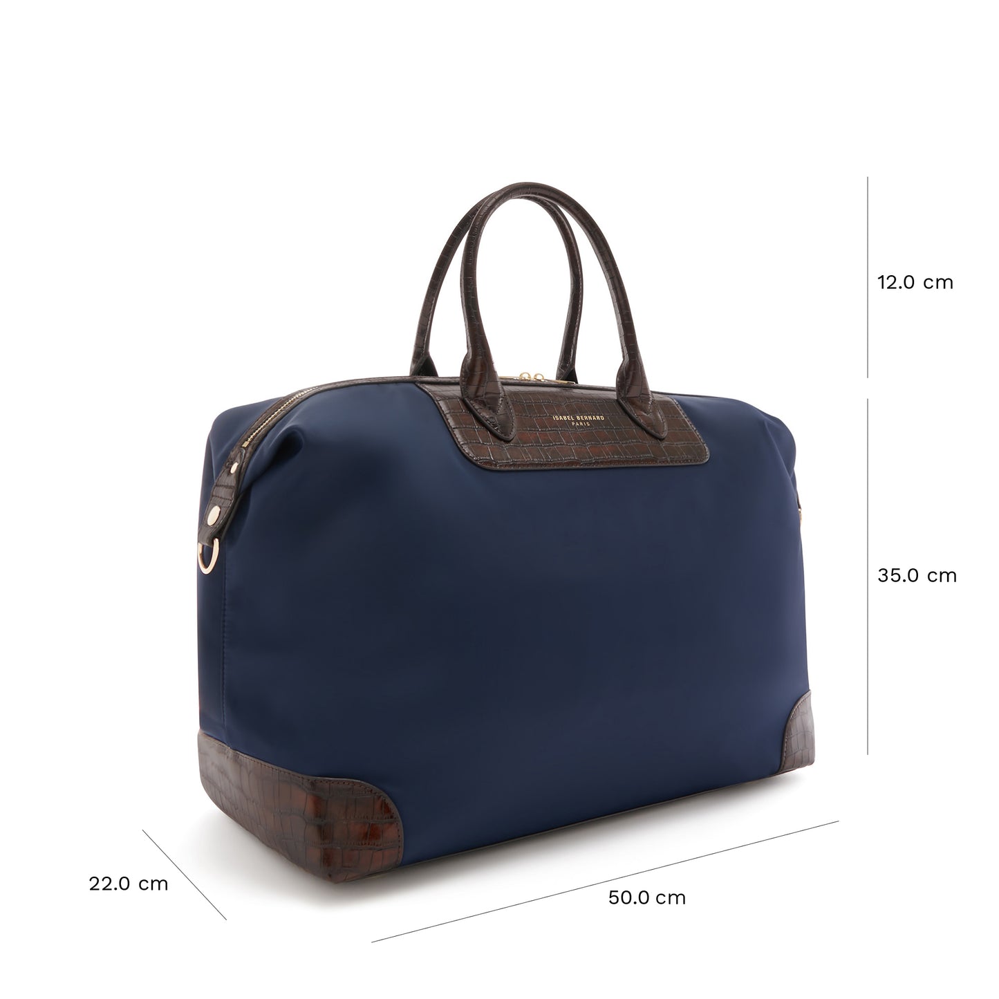 Du Louvre Celie blue weekend bag small -  - Isabel Bernard