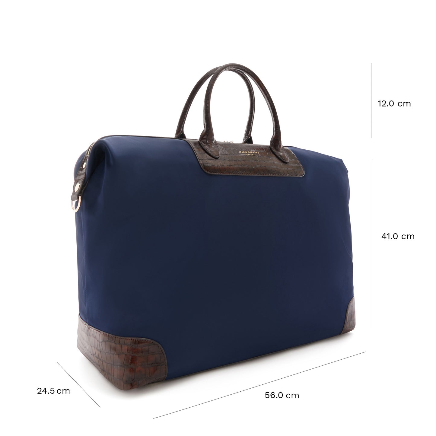 Du Louvre Clarice blue weekend bag medium -  - Isabel Bernard