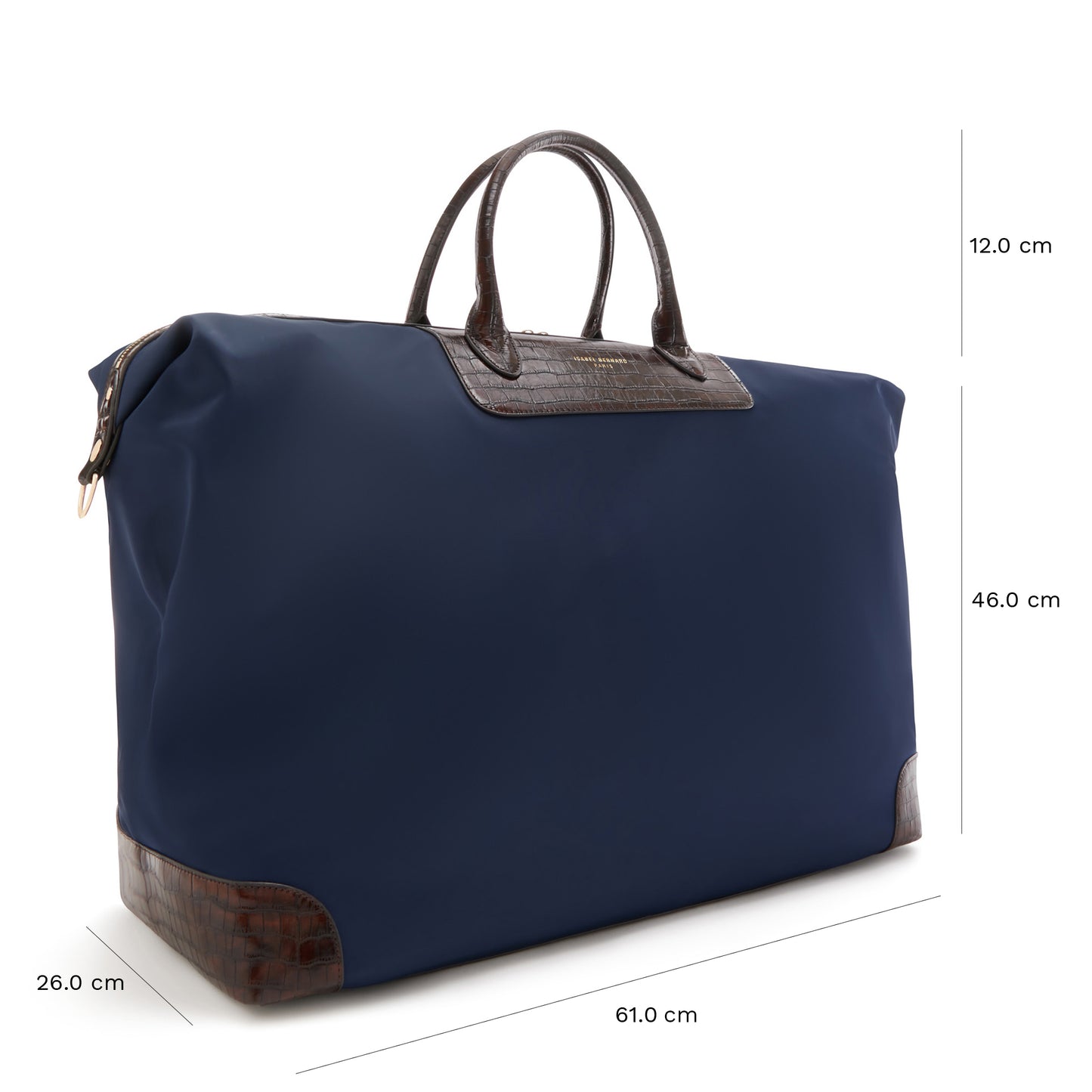 Du Louvre Colette blue weekend bag large -  - Isabel Bernard