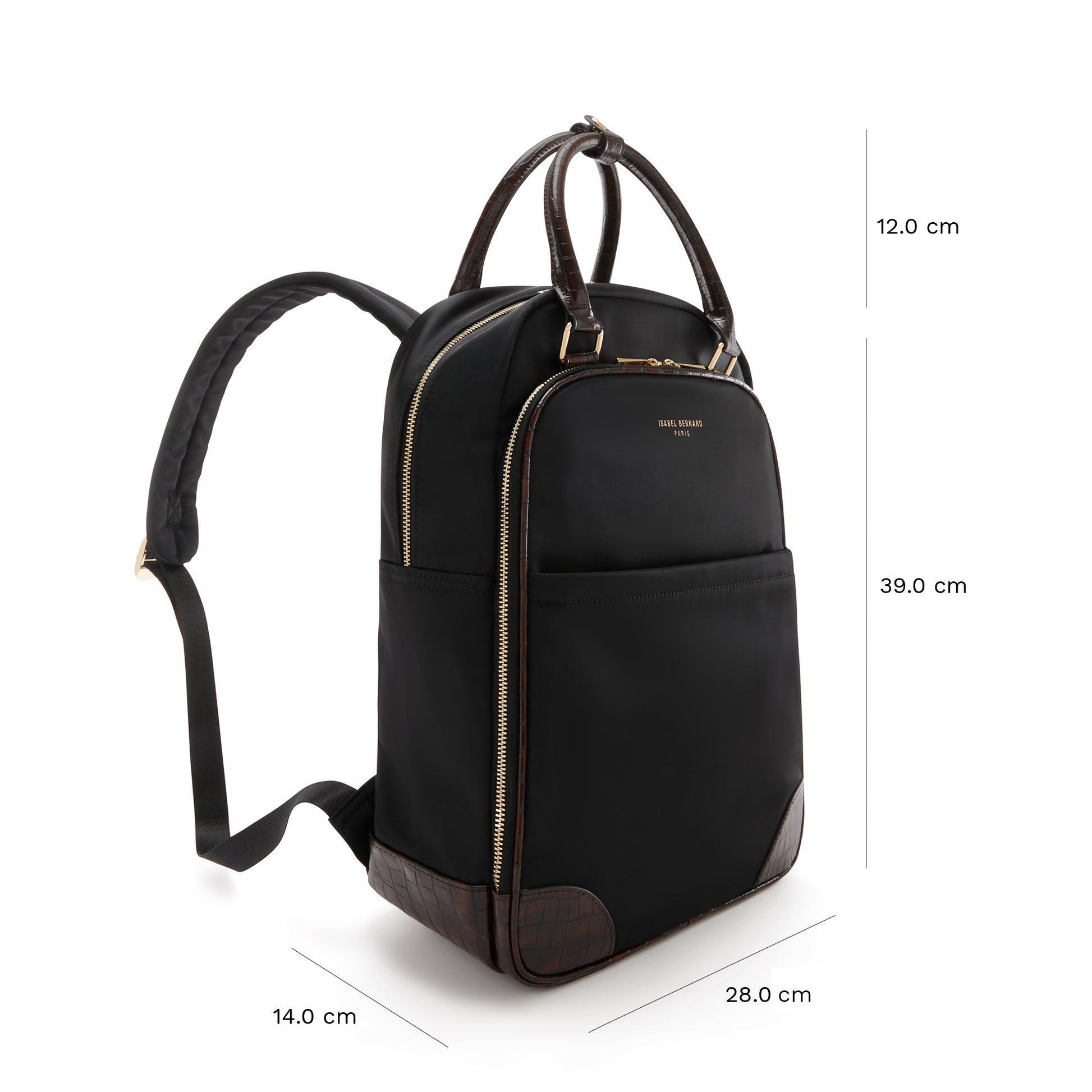 Du Louvre Cher black backpack -  - Isabel Bernard