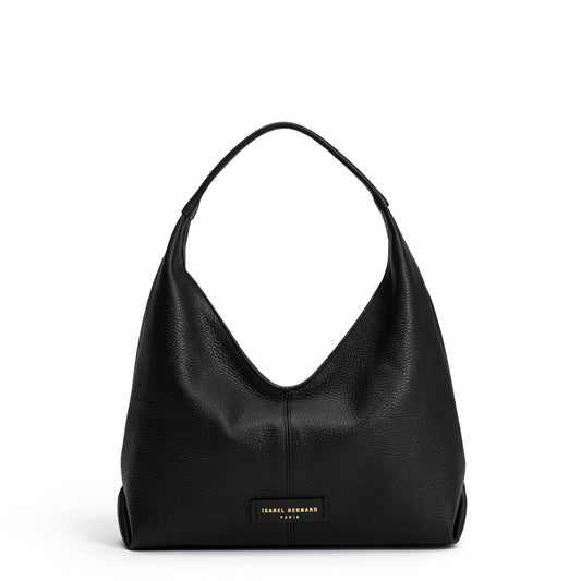 Honoré Grace mini black calfskin leather handbag - - Isabel Bernard