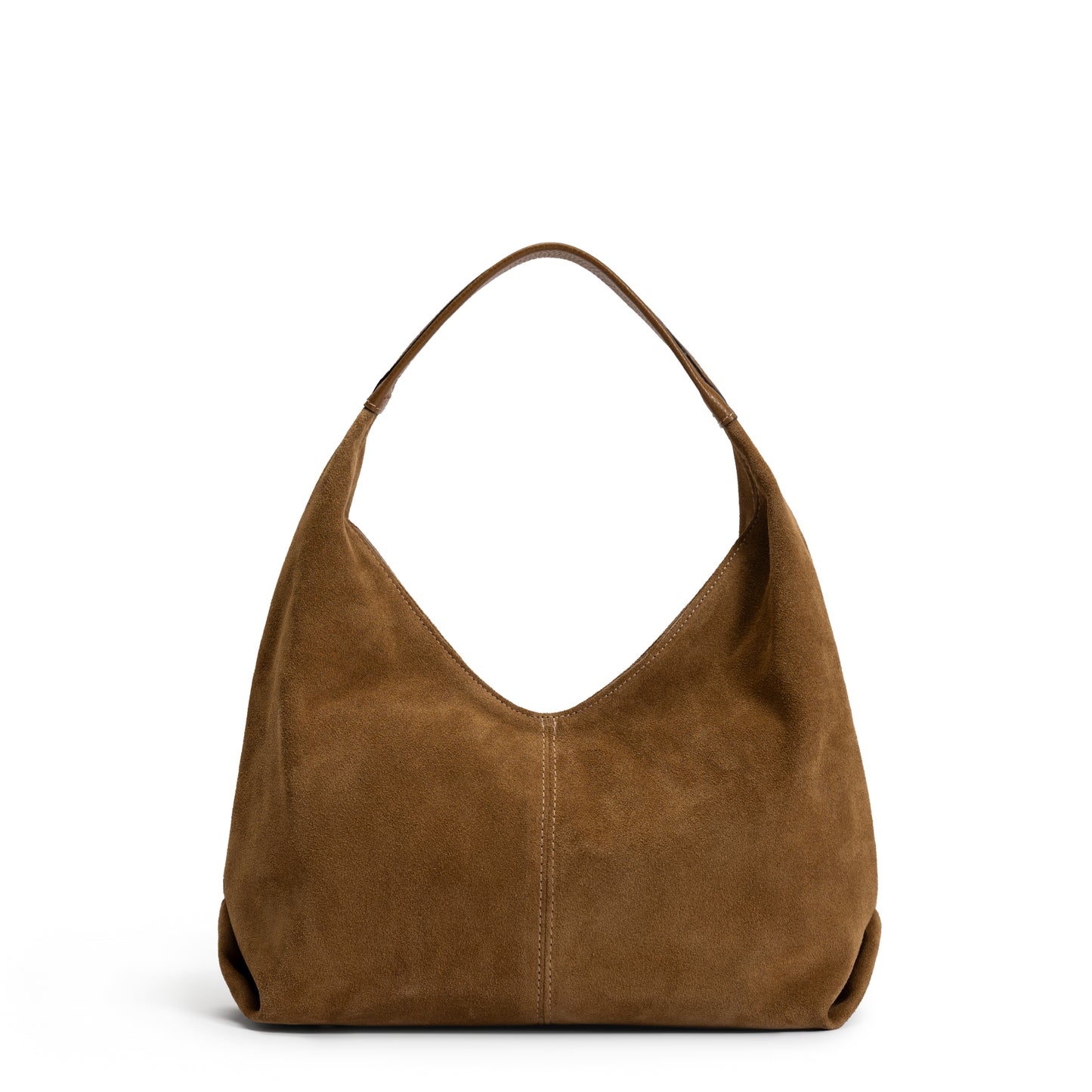 Honoré Grace mini brown suede handbag - - Isabel Bernard