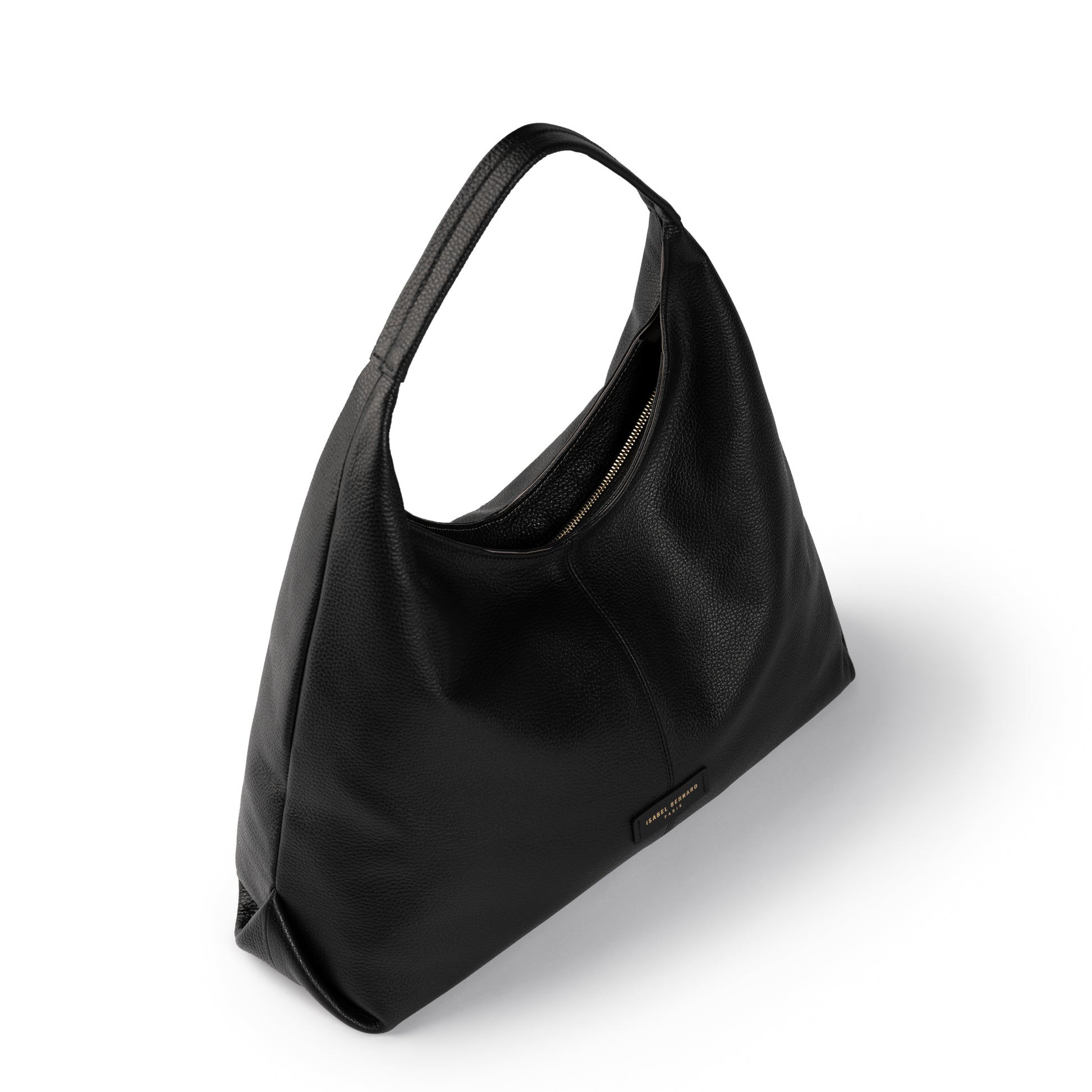 Honoré Grace black calfskin leather shoulder bag - - Isabel Bernard