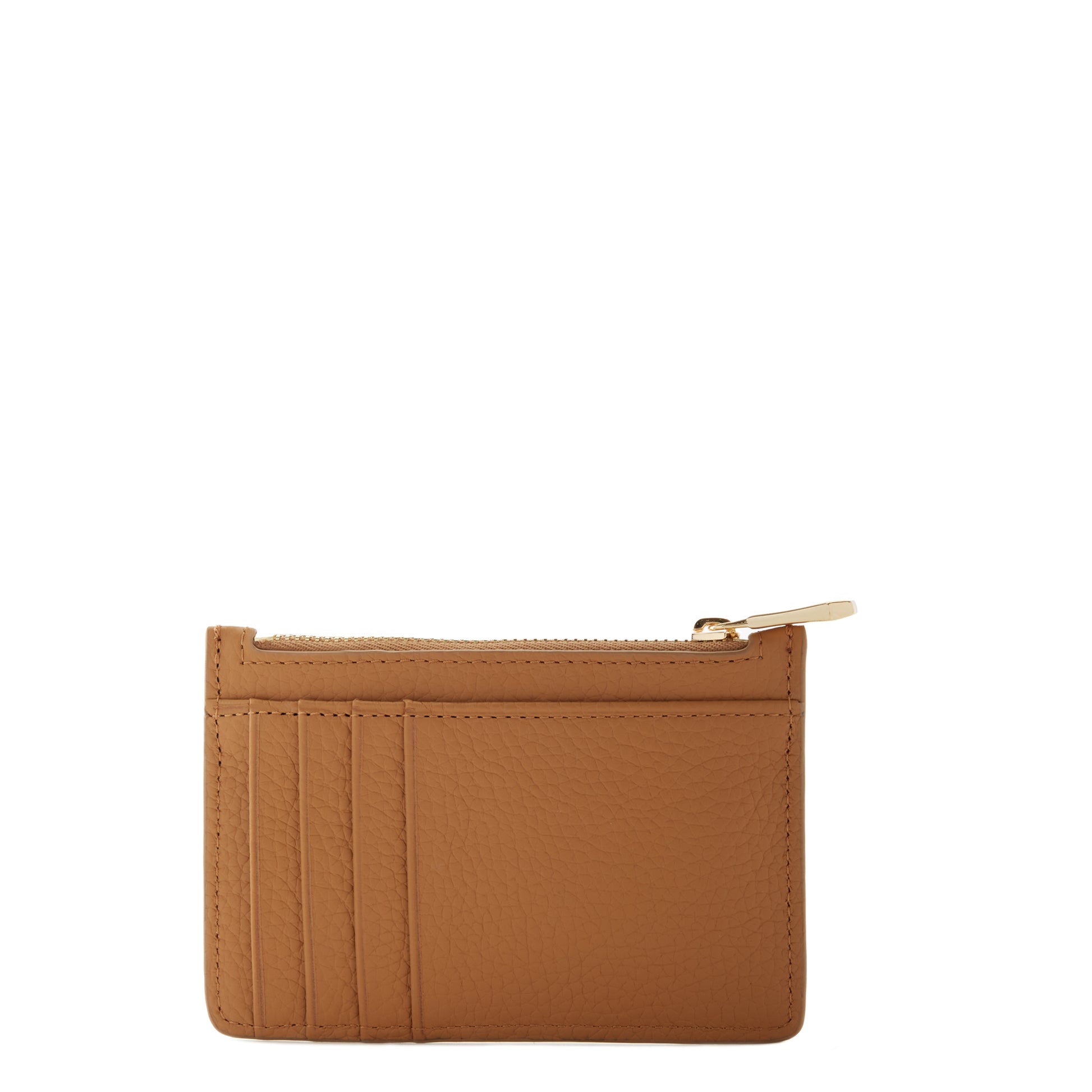 Cadeau d'Isabel camel calfskin leather handbag and card holder gift set - - Isabel Bernard