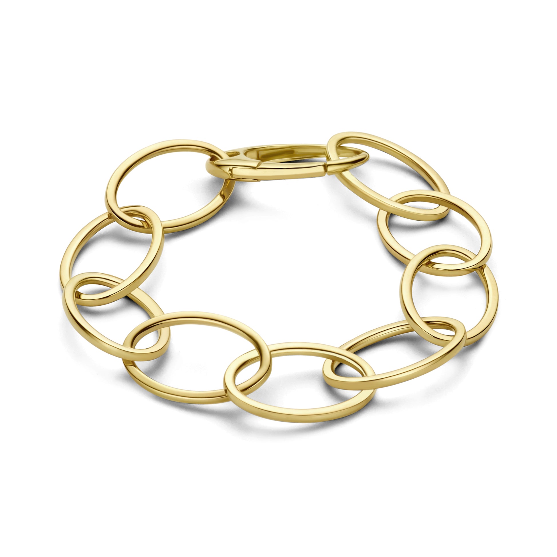 Aidee Annette 14 karat gold link bracelet - - Isabel Bernard