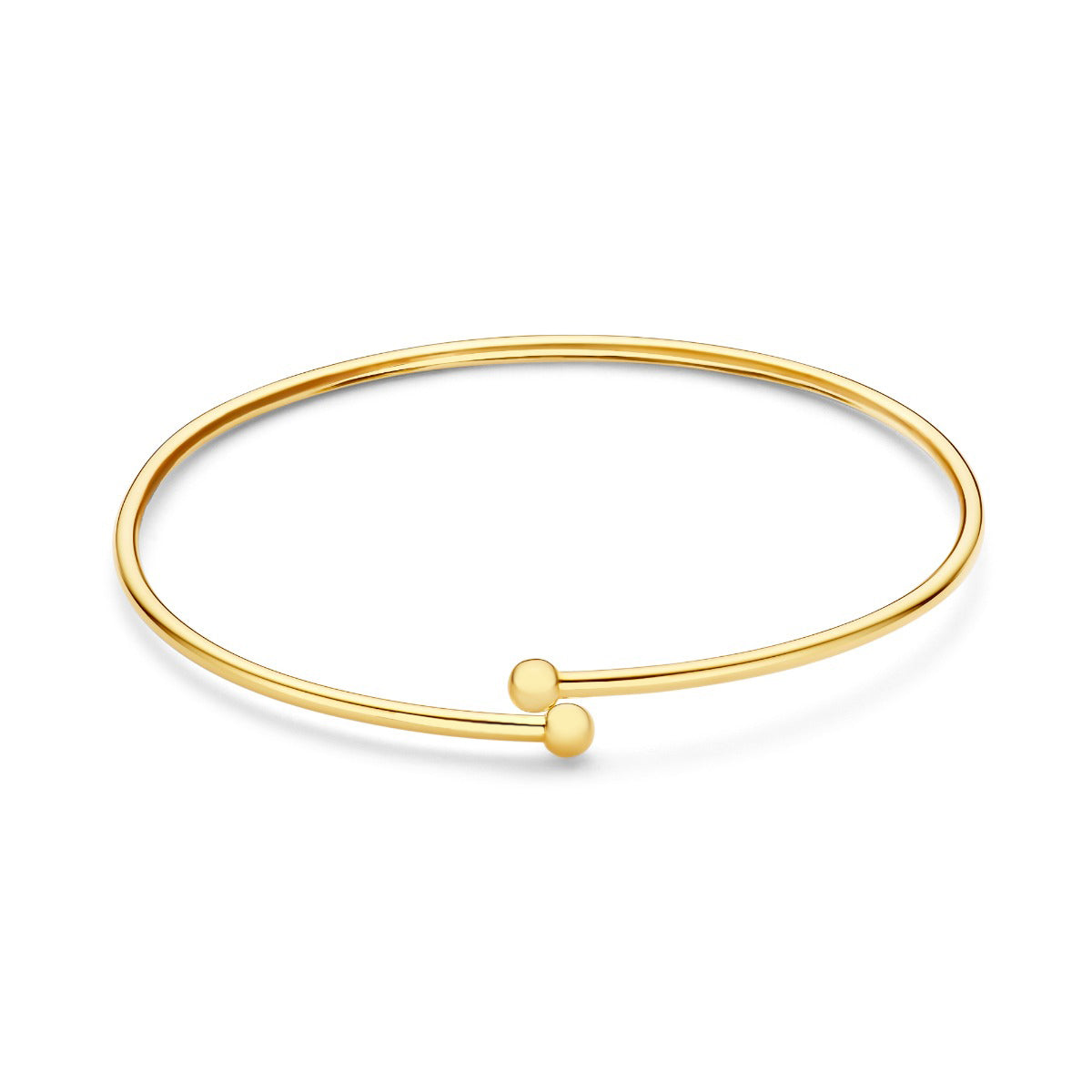 Monceau Mirell 14-carat gold bangle - - Isabel Bernard