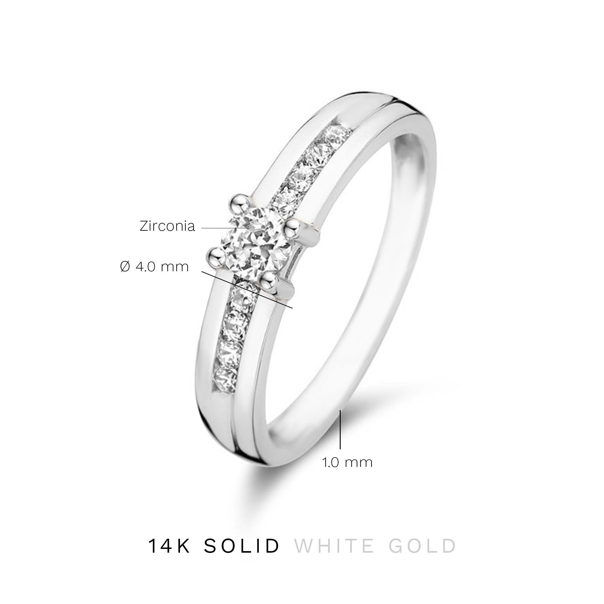 Black white gold ring online