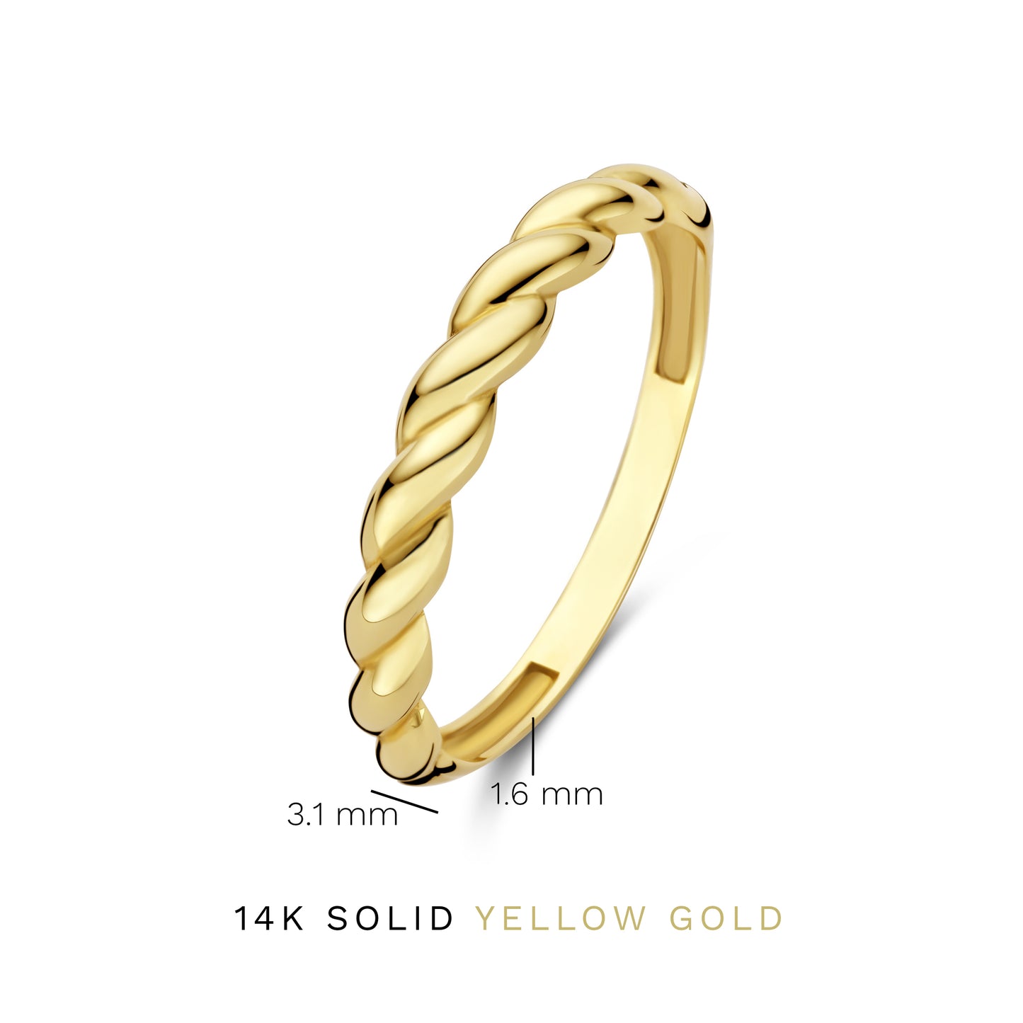 Rivoli Laurance 14 karat gold ring -  - Isabel Bernard