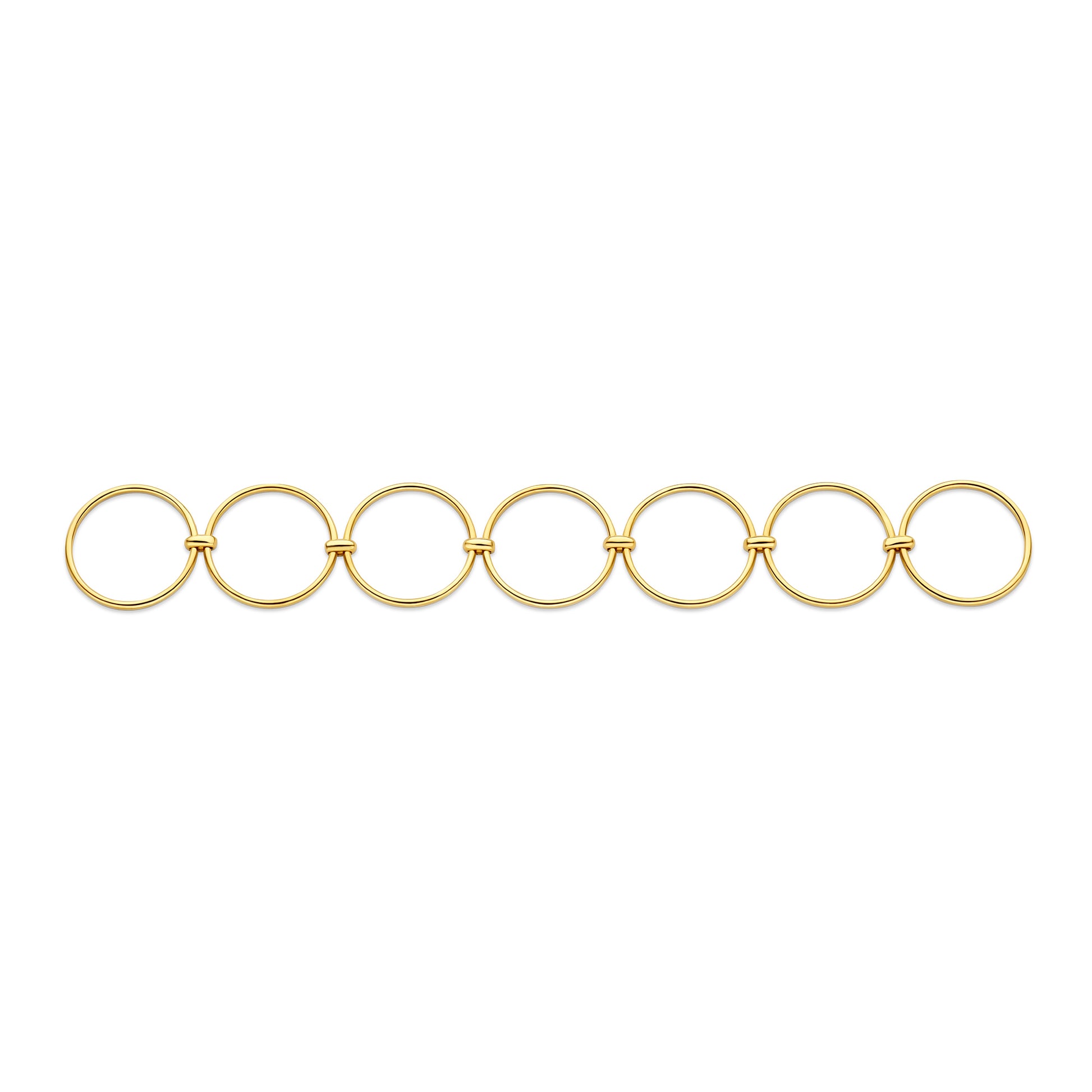 Cour d'Honneur Adora 14 karat golden 7-piece multiring - - Isabel Bernard