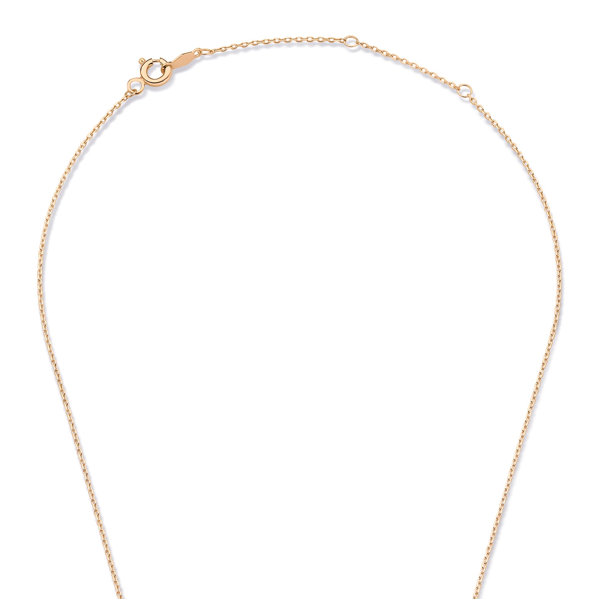 La Concorde Chloé 14 karat rose gold initial collier with letter -  - Isabel Bernard