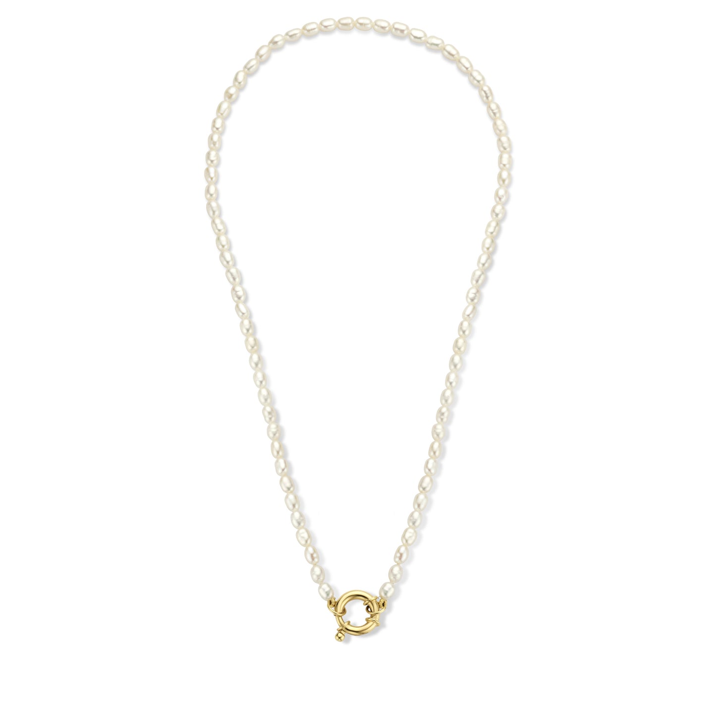 Cadeau d'Isabel 14 karat gold necklace and bracelet gift set with freshwater pearls -  - Isabel Bernard