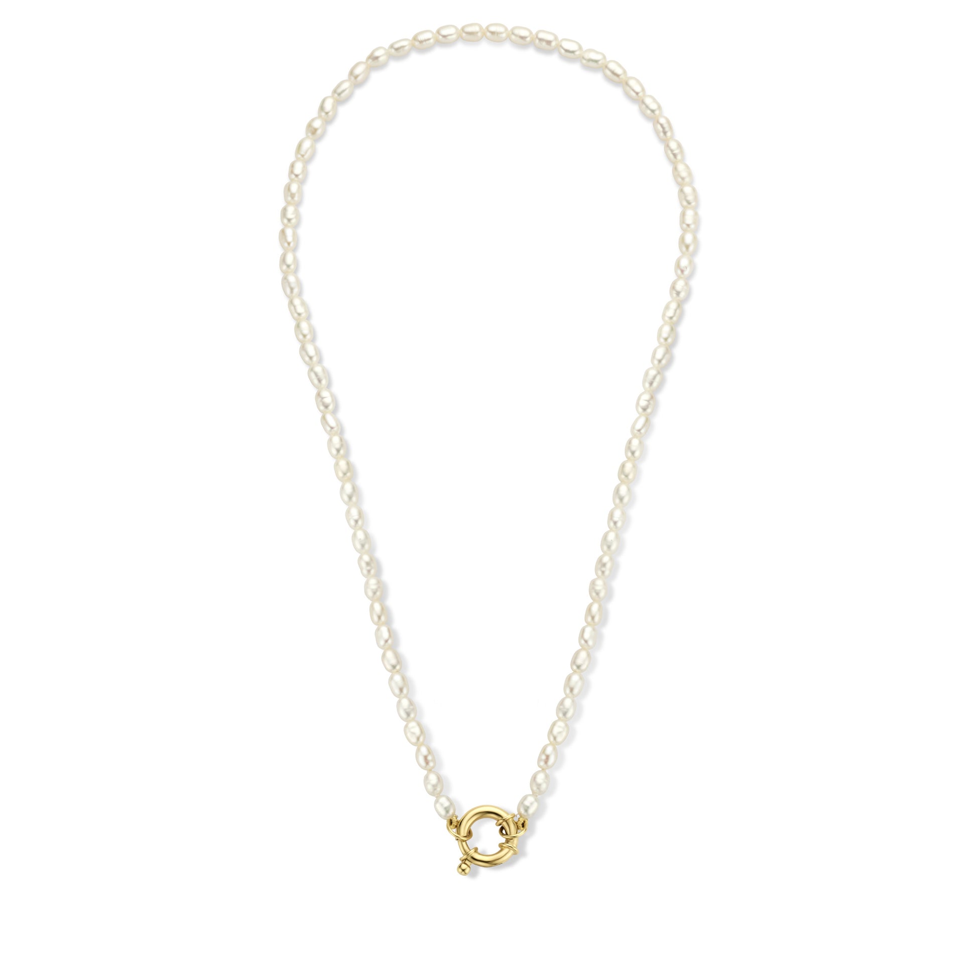 Cadeau d'Isabel 14 karat gold necklace and bracelet gift set with freshwater pearls -  - Isabel Bernard