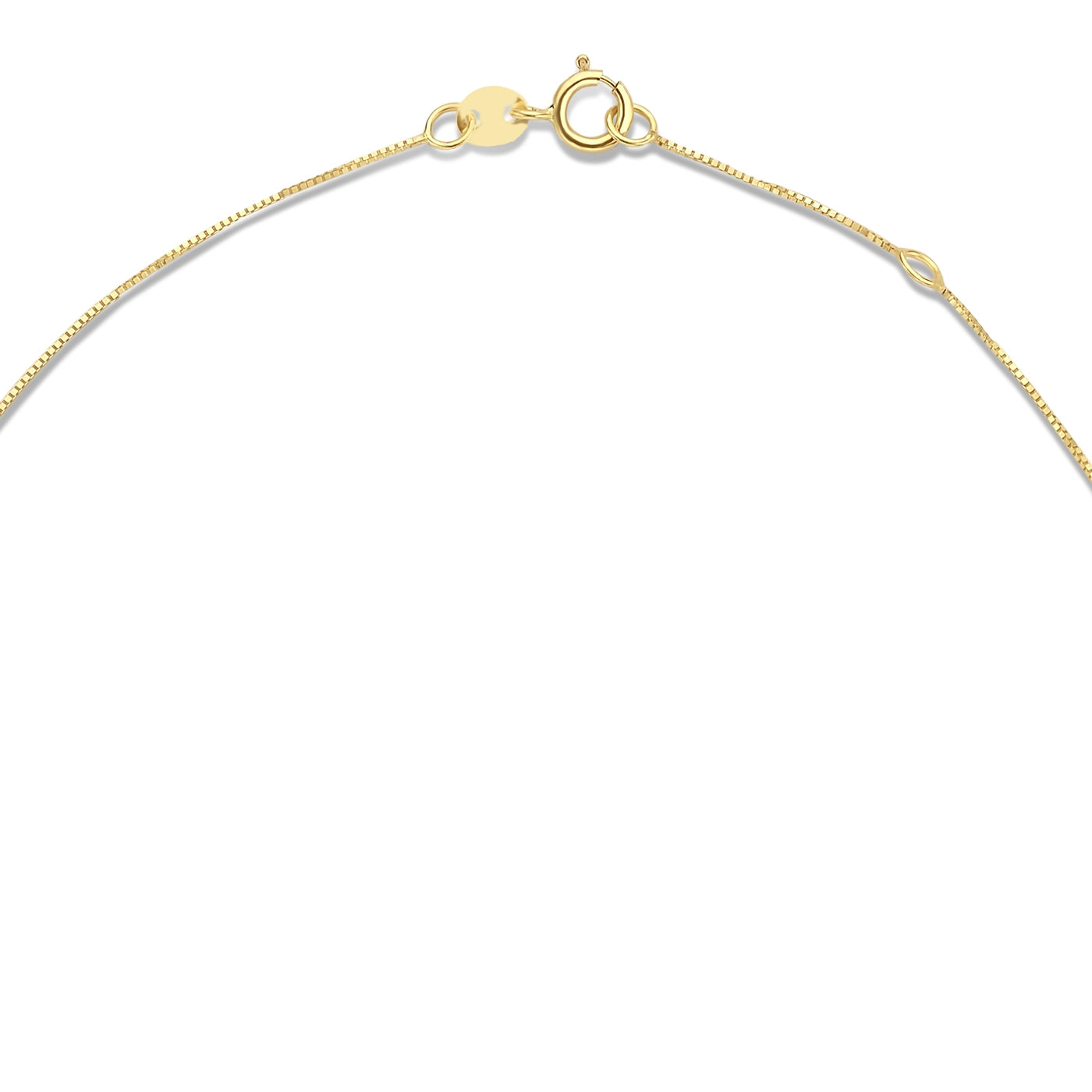 Rivoli Aélys 14 karat gold necklace with zirconia stone -  - Isabel Bernard