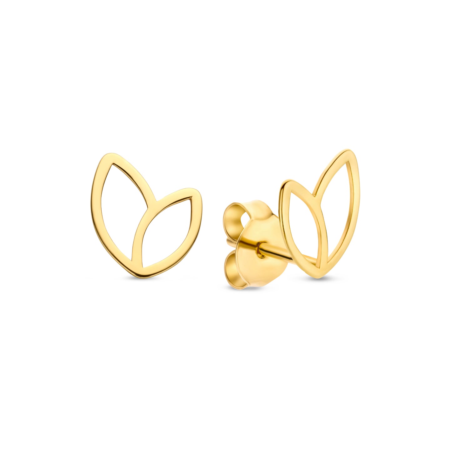 Belleville Noémi 14 karat gold ear studs -  - Isabel Bernard