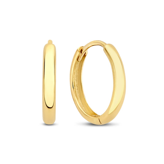 Rivoli Morgane 14 karat gold hoop earrings -  - Isabel Bernard