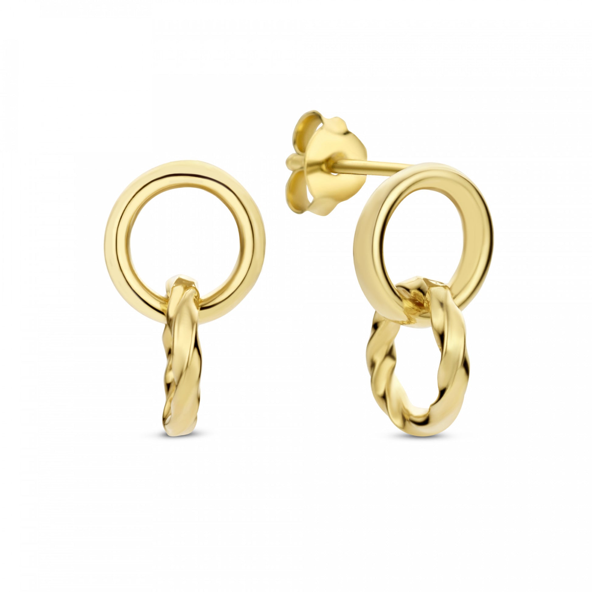 Cadeau d'Isabel 14 karat gold earring set - - Isabel Bernard