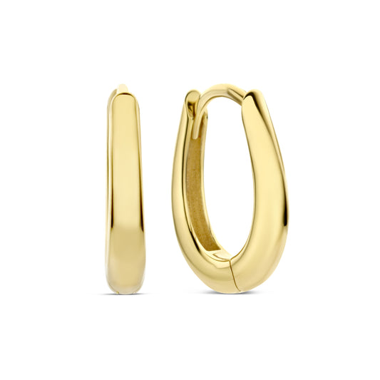 Rivoli Maryn 14 karat gold hoop earrings -  - Isabel Bernard