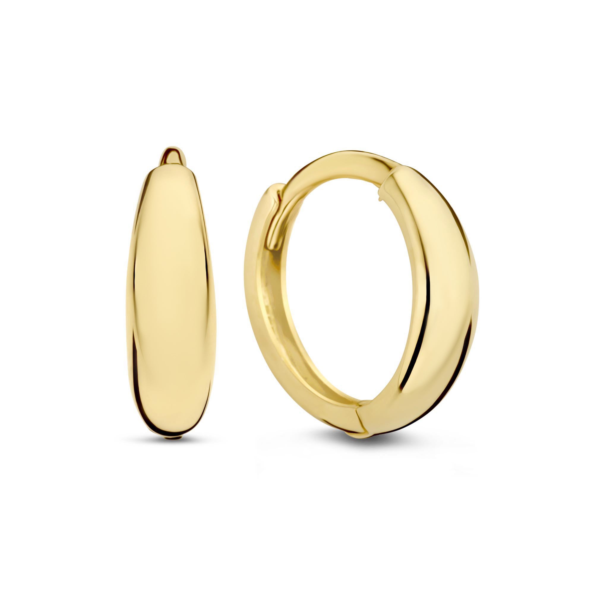 Women’s 14 carat outlets yellow gold hoop earrings