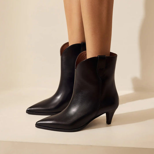 Vendôme Louane black calfskin leather boots -  - Isabel Bernard