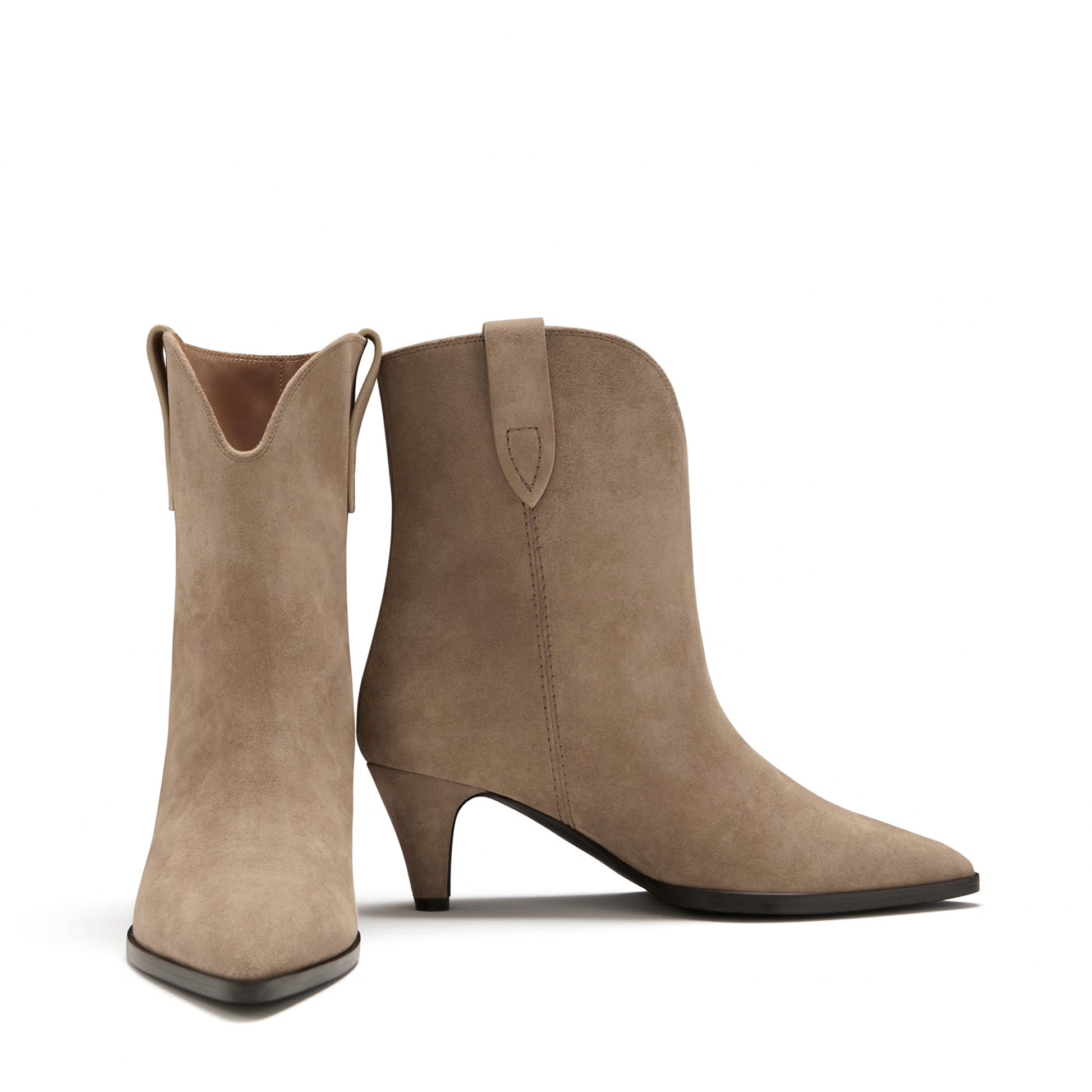 Vendôme Louane taupe suede boots -  - Isabel Bernard