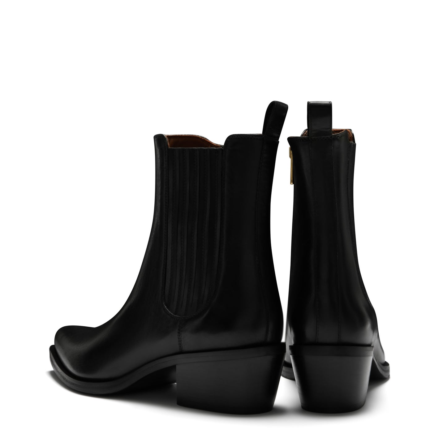 Vendôme Amandine black calfskin leather boots -  - Isabel Bernard