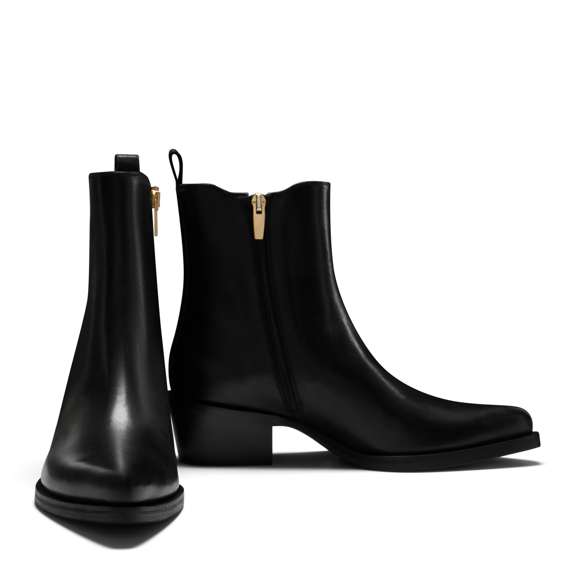 Vendôme Amandine black calfskin leather boots -  - Isabel Bernard