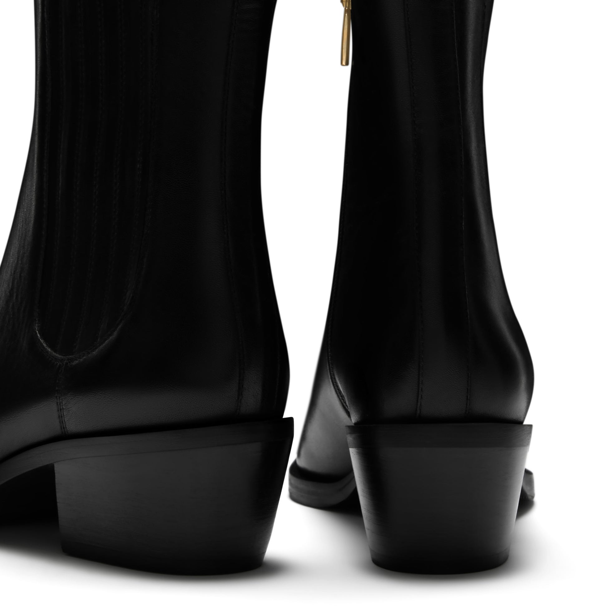 Vendôme Amandine black calfskin leather boots -  - Isabel Bernard