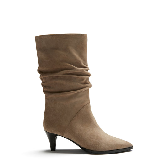 Vendôme Margot taupe suede boots -  - Isabel Bernard