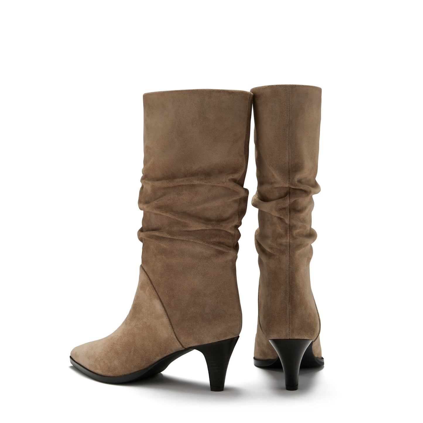 Vendôme Margot taupe suede boots -  - Isabel Bernard