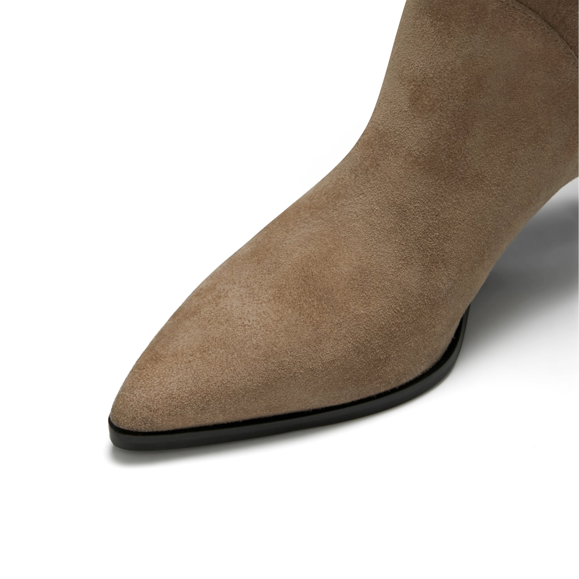 Vendôme Margot taupe suede boots -  - Isabel Bernard