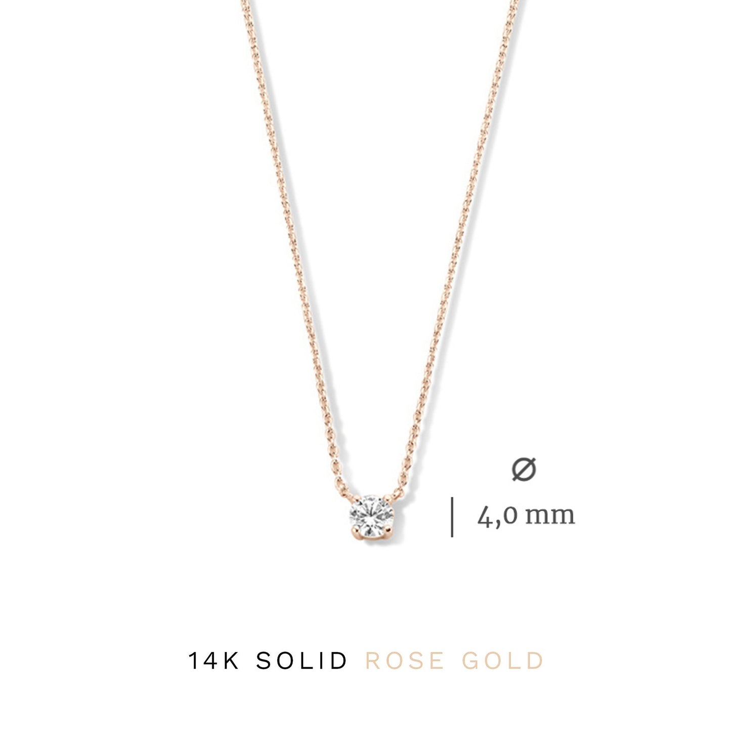 Cadeau d'Isabel 14 karat rose gold necklace and bracelet gift set -  - Isabel Bernard