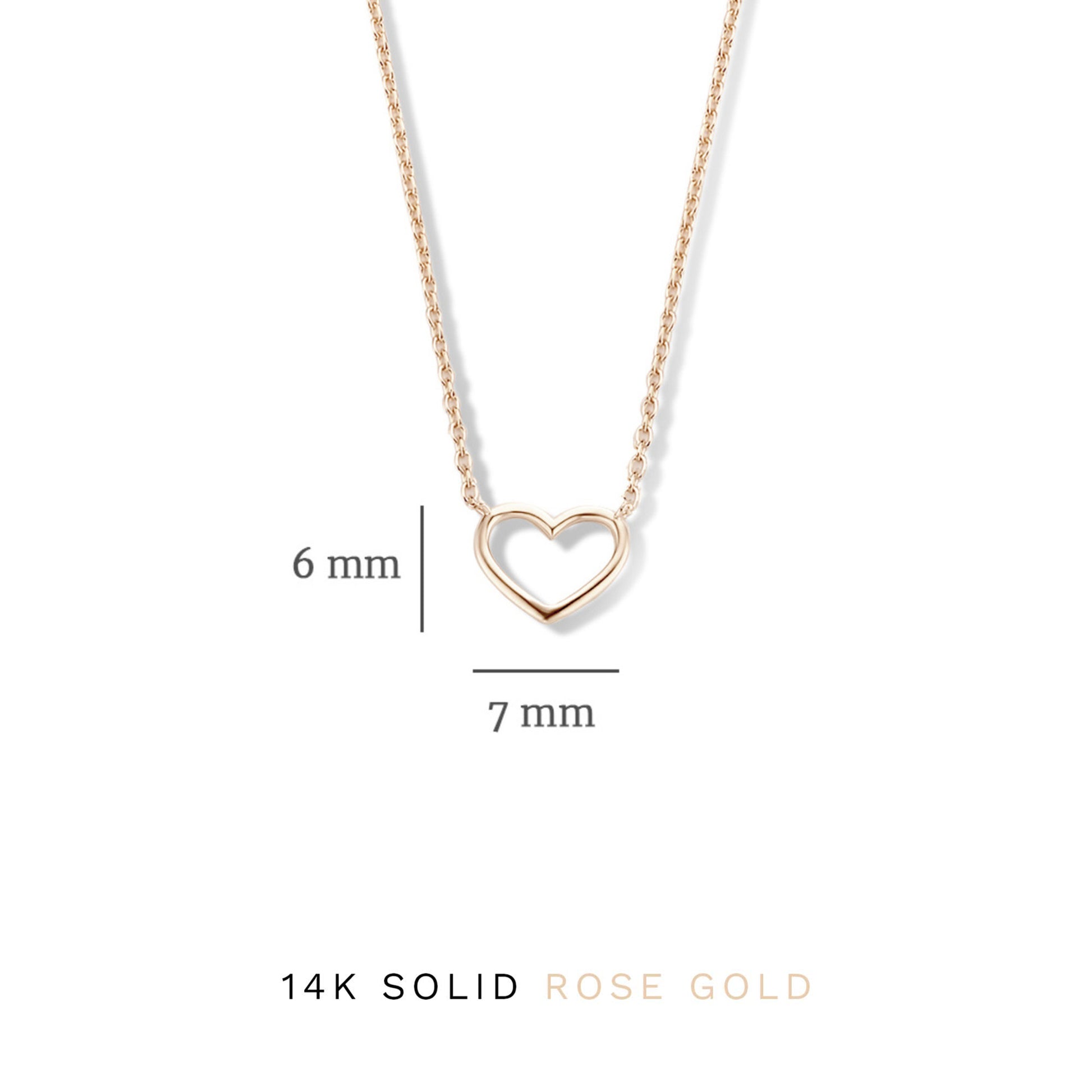 Cadeau d'Isabel 14 karat rose gold necklace with bracelet gift set with heart -  - Isabel Bernard