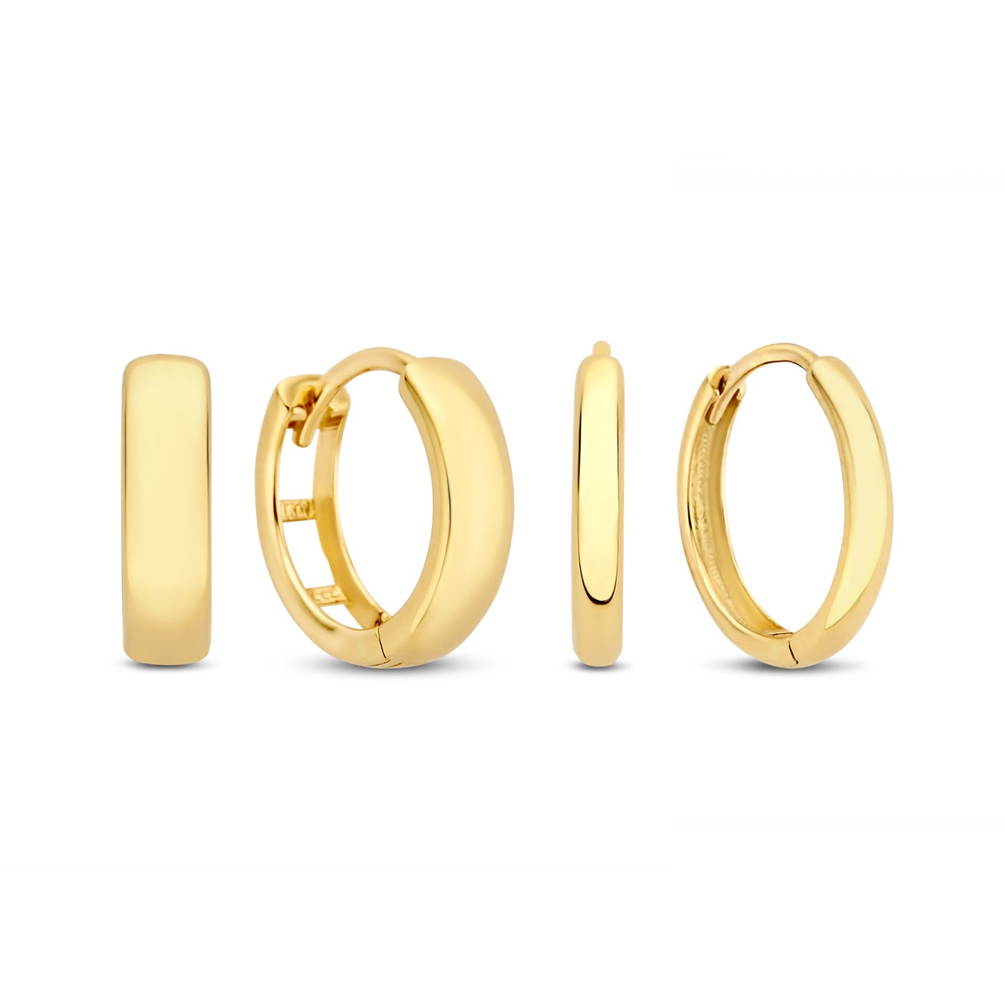 Cadeau d'Isabel 14 karat gold earring set - - Isabel Bernard