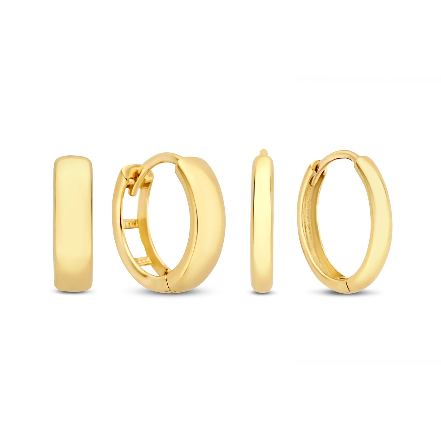 Cadeau d'Isabel 14 karat gold earring set - - Isabel Bernard