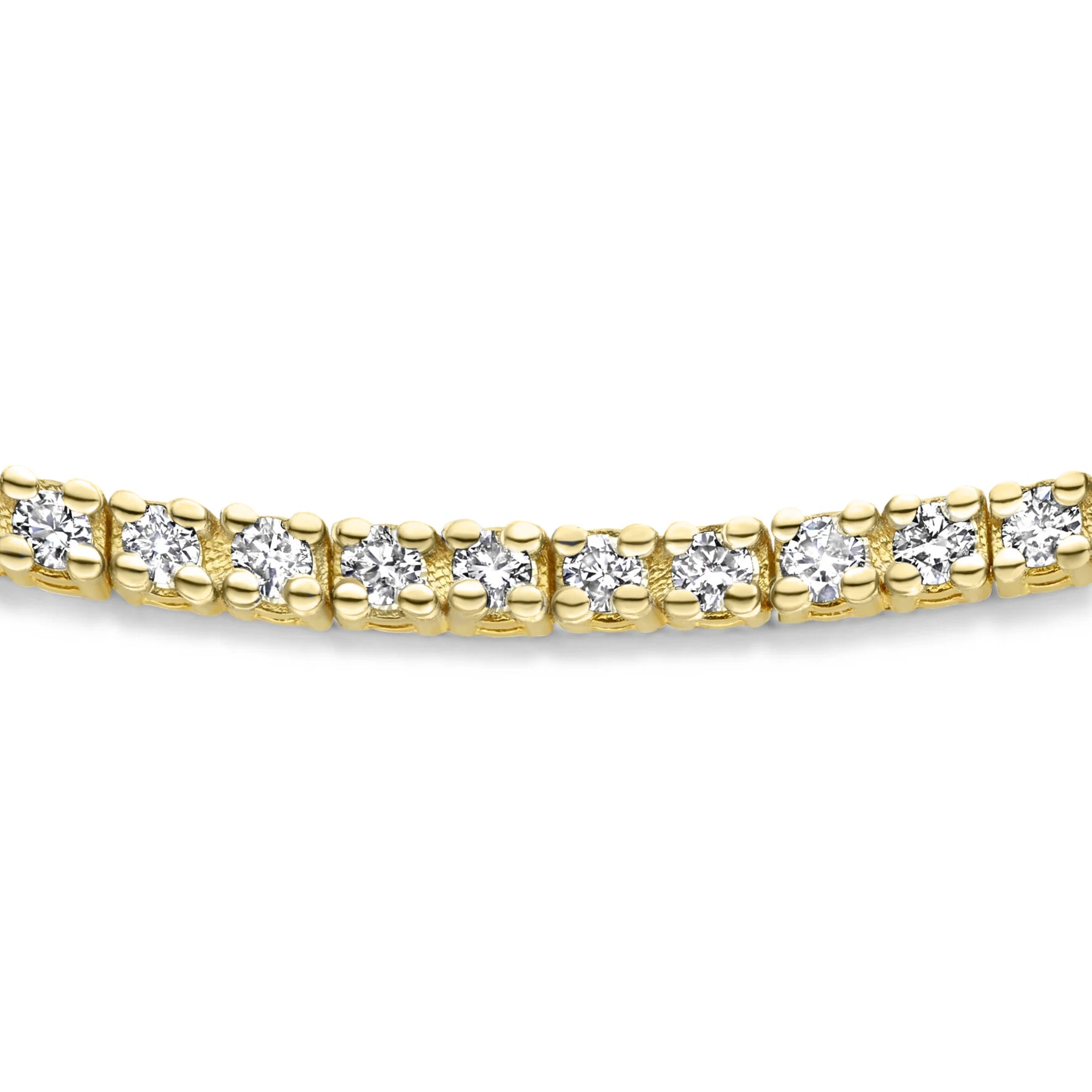 De la Paix Madeline 14 karat gold tennis bracelet with diamond 1.08 carat -  - Isabel Bernard