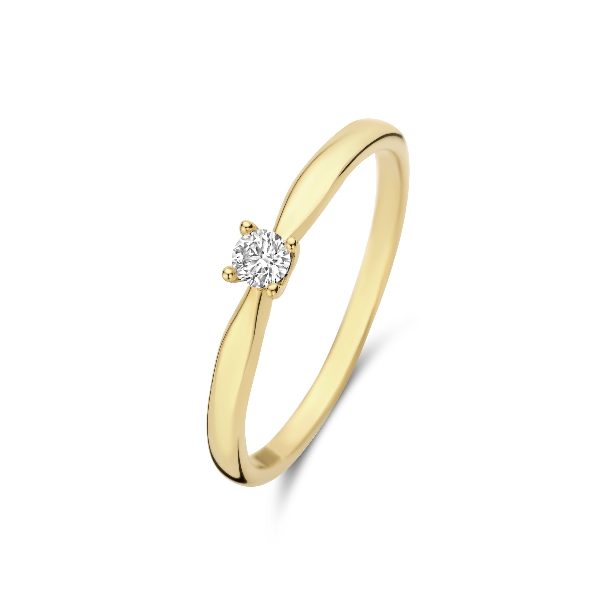 Goldring /Brillanten 2024 0,30 ct /Ring Gold 585 / 14 Karat