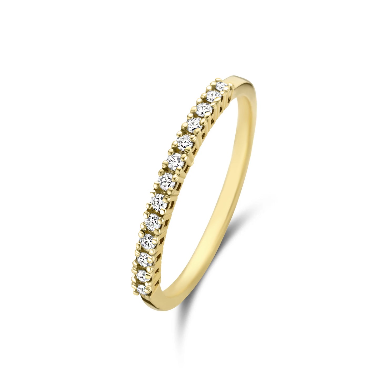 De la Paix Madeline 14 karat gold ring with diamond 0.14 carat -  - Isabel Bernard