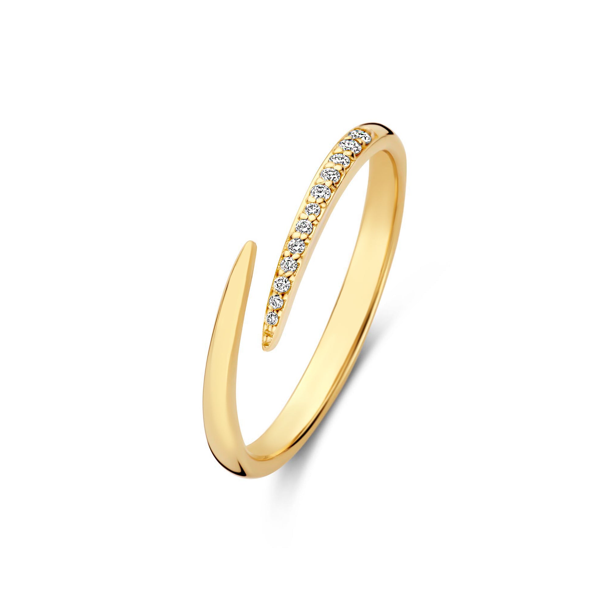 De la Paix Flavie 14 Karat gold ring with diamond 0.09 carat -  - Isabel Bernard