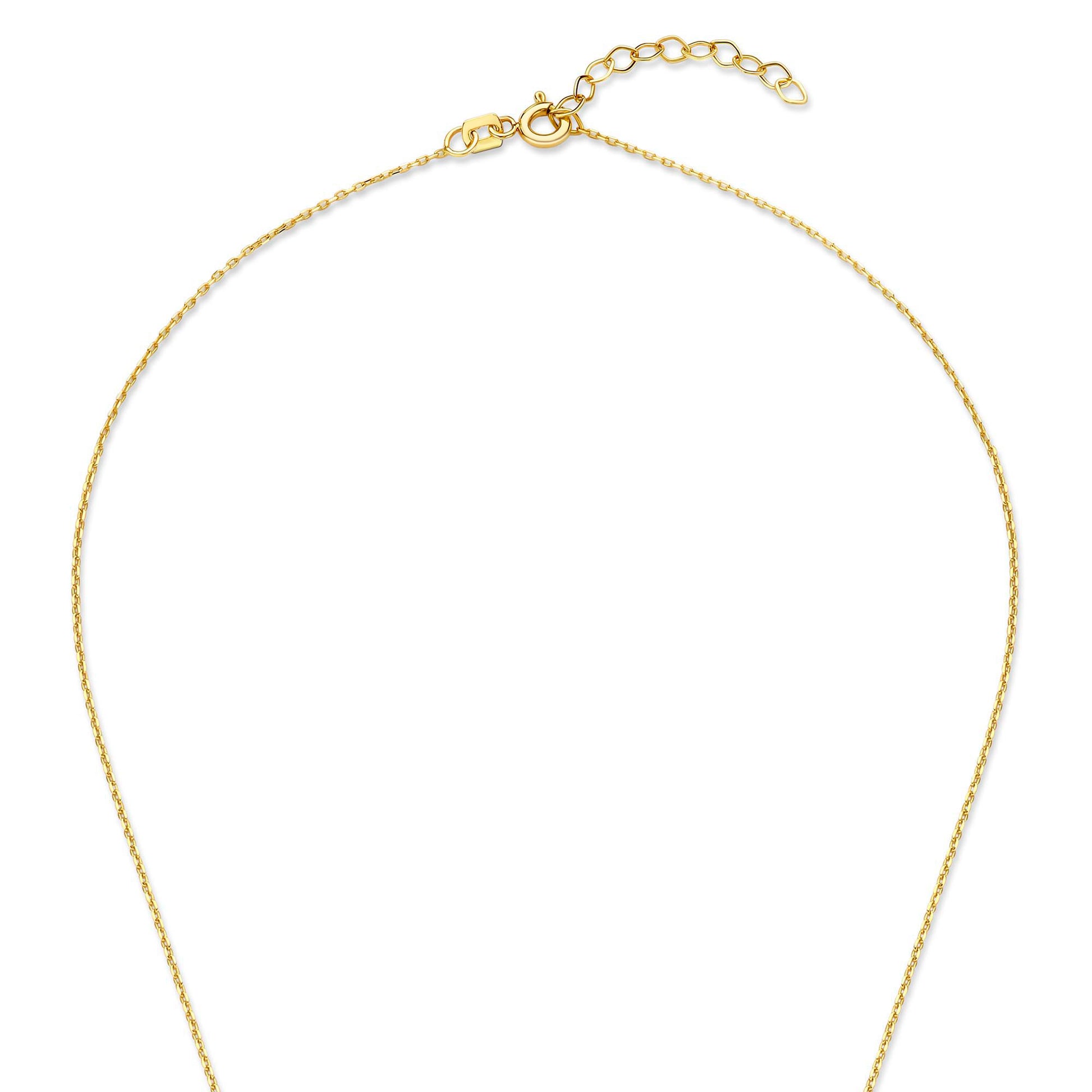 De la Paix Flavie 14 Karat gold necklace with diamond 0.06 carat -  - Isabel Bernard