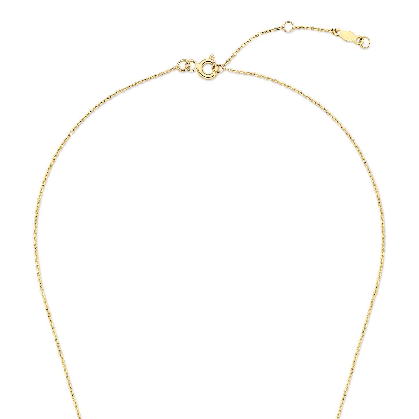 De la Paix Eloise 14 karat gold necklace with diamond 0.1 carat - - Isabel Bernard