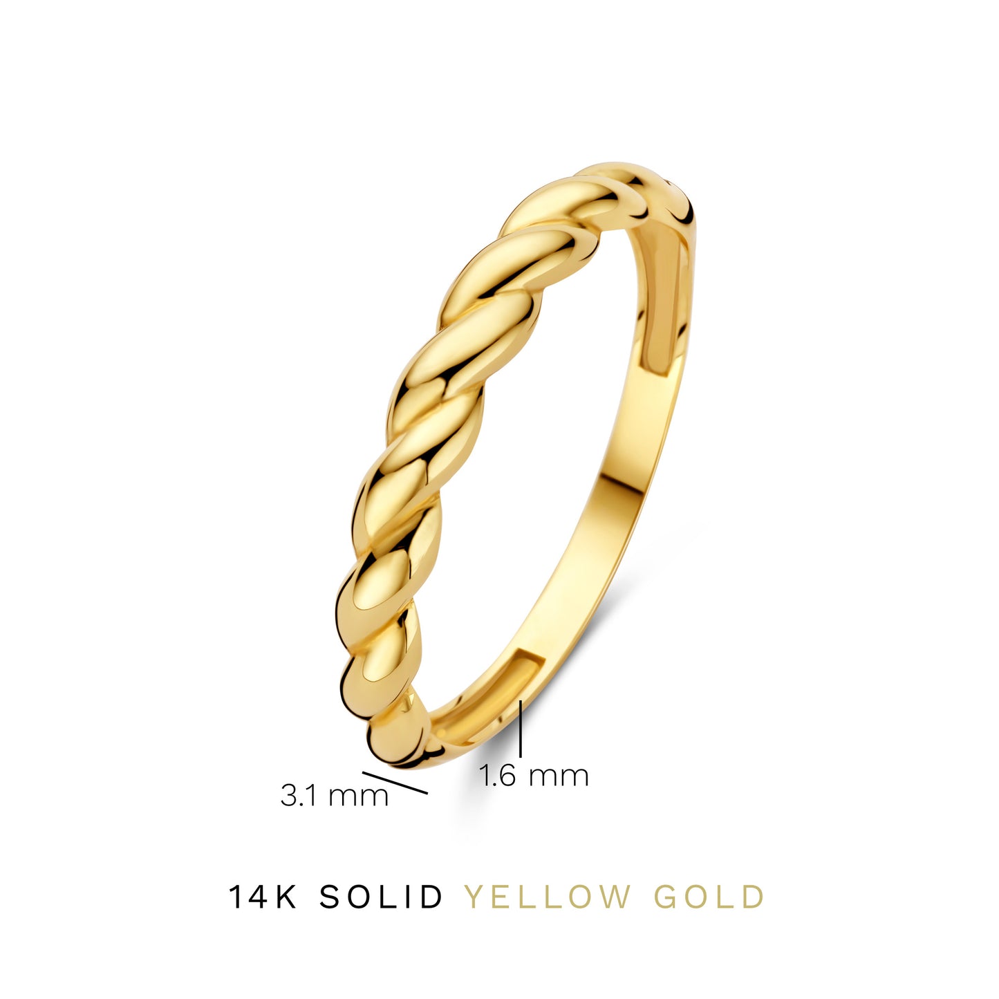 Rivoli Laurance 14 karat gold ring -  - Isabel Bernard