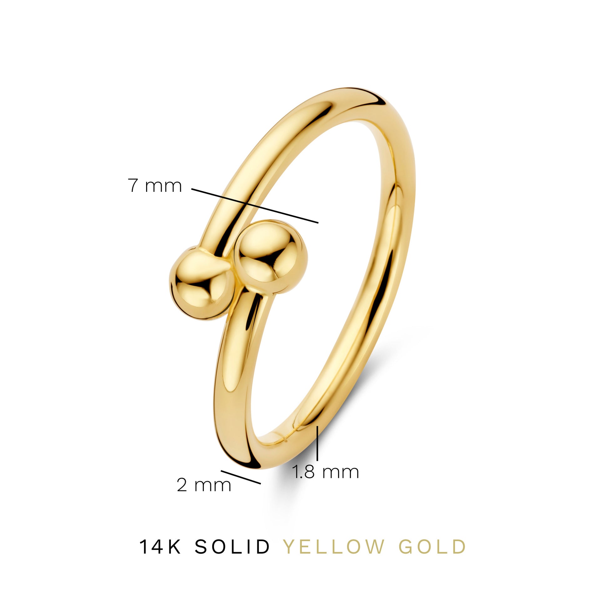 Monceau Mirell 14 karat gold ring -  - Isabel Bernard