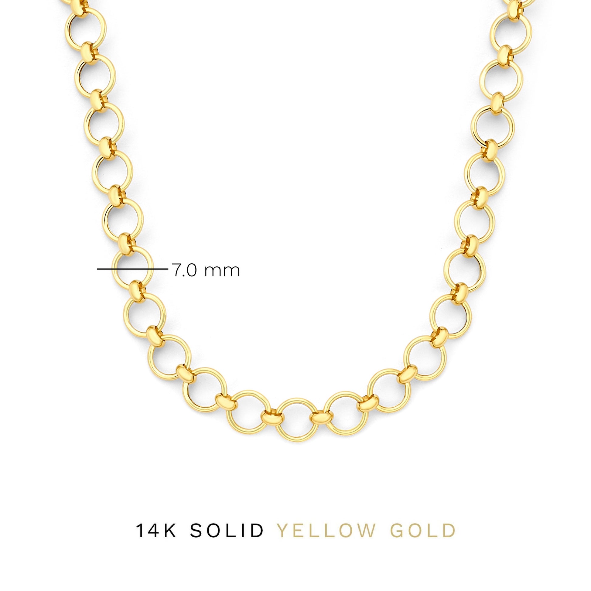 Belleville Axelle 14 karat gold link necklace -  - Isabel Bernard