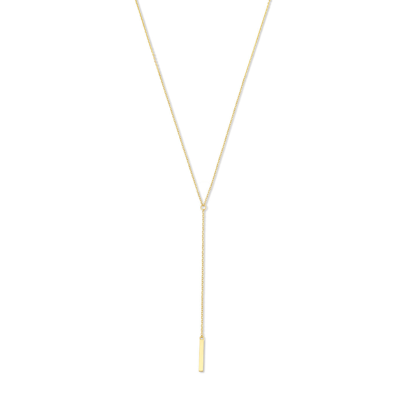 Monceau Josephine 14 karat gold necklace with rod -  - Isabel Bernard