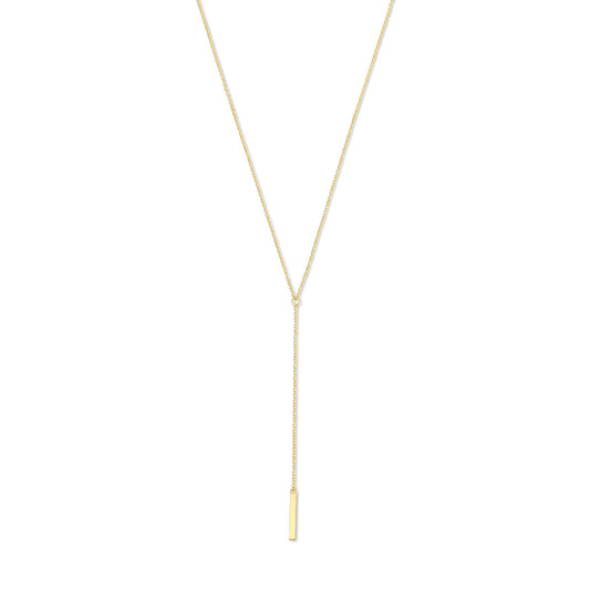 Monceau Josephine 14 karat gold necklace with rod -  - Isabel Bernard