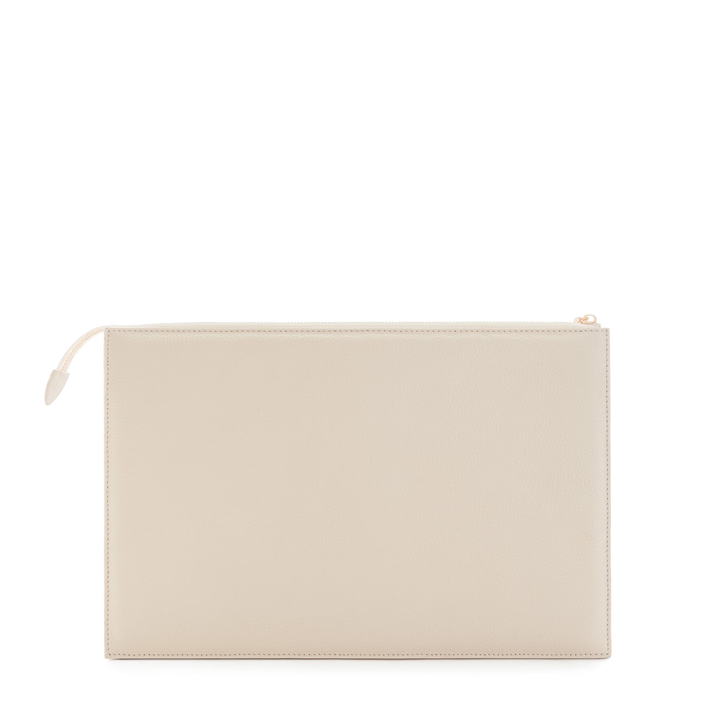 Honoré Cosette cream braided calfskin leather laptop sleeve with shoulder strap -  - Isabel Bernard