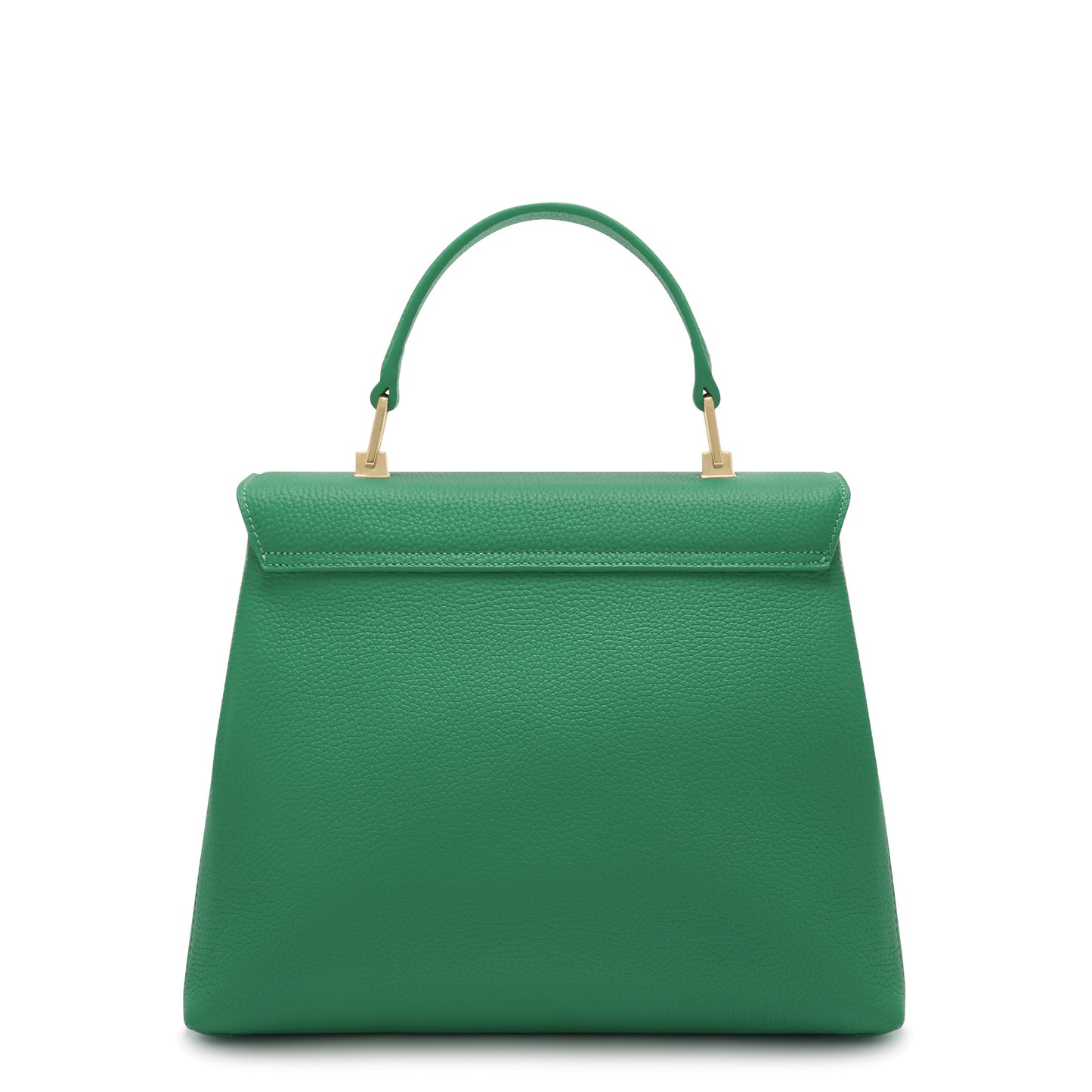 Femme Forte Gisel green calfskin leather handbag -  - Isabel Bernard