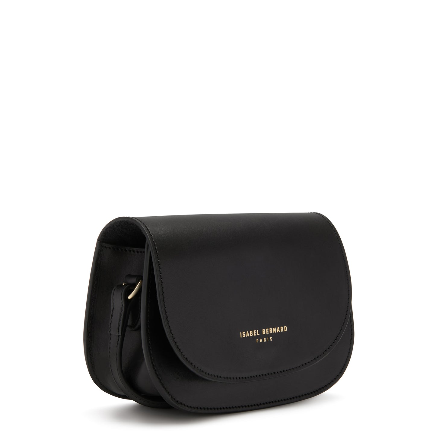 Montmartre Manon black vegetable tanned leather crossbody bag -  - Isabel Bernard