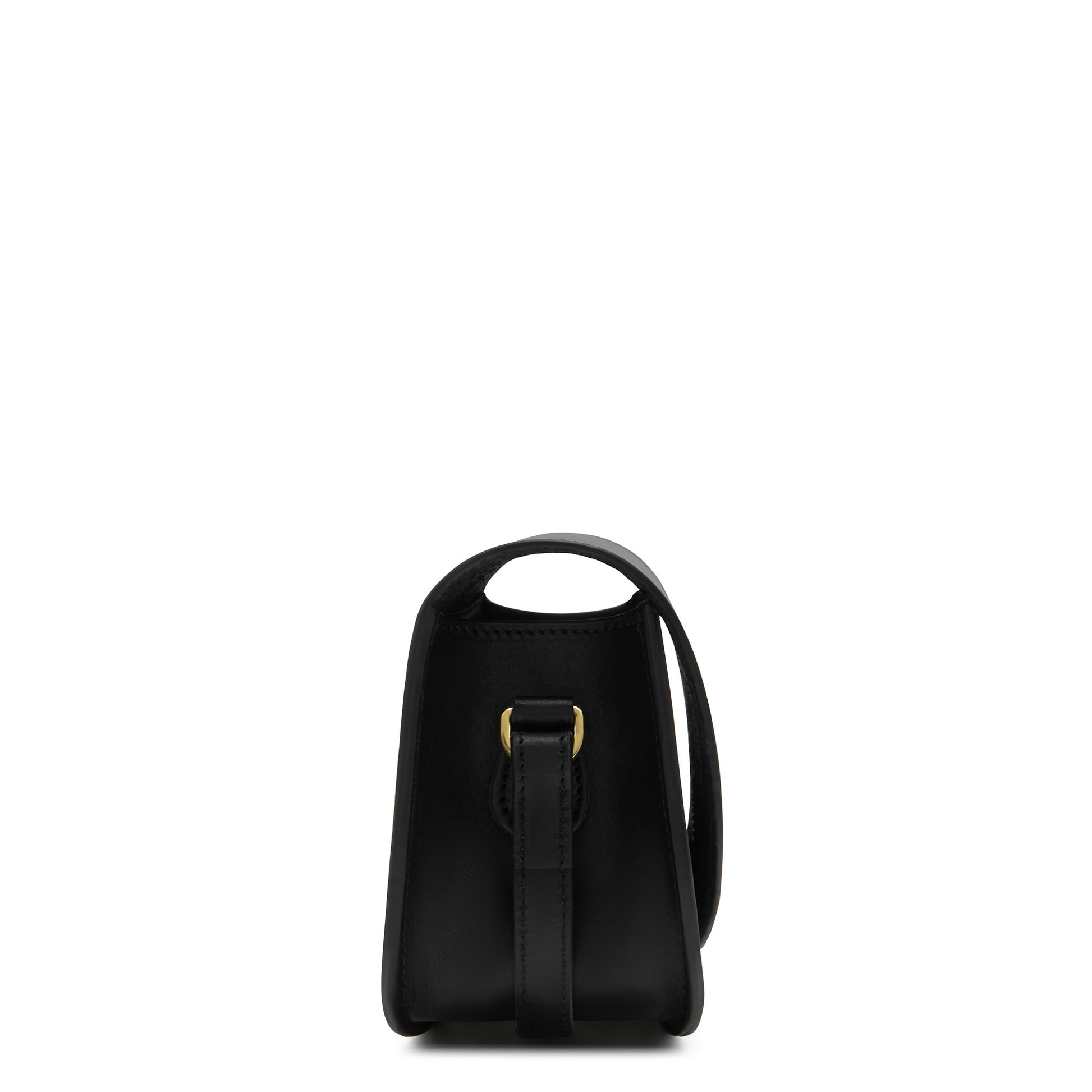 Montmartre Manon black vegetable tanned leather crossbody bag -  - Isabel Bernard